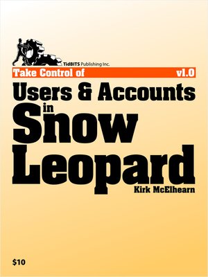 cover image of Take Control of Users & Accounts in Snow Leopard